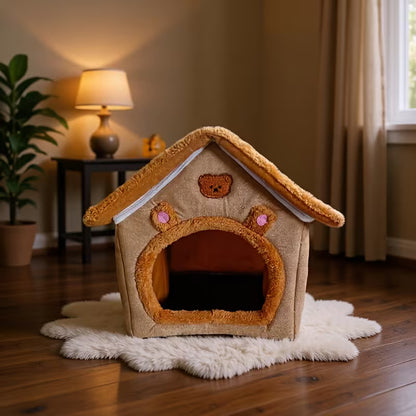 🔥 Cozy Pet House for 🐱 Cats & 🐶 Dogs