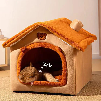 🔥 Cozy Pet House for 🐱 Cats & 🐶 Dogs